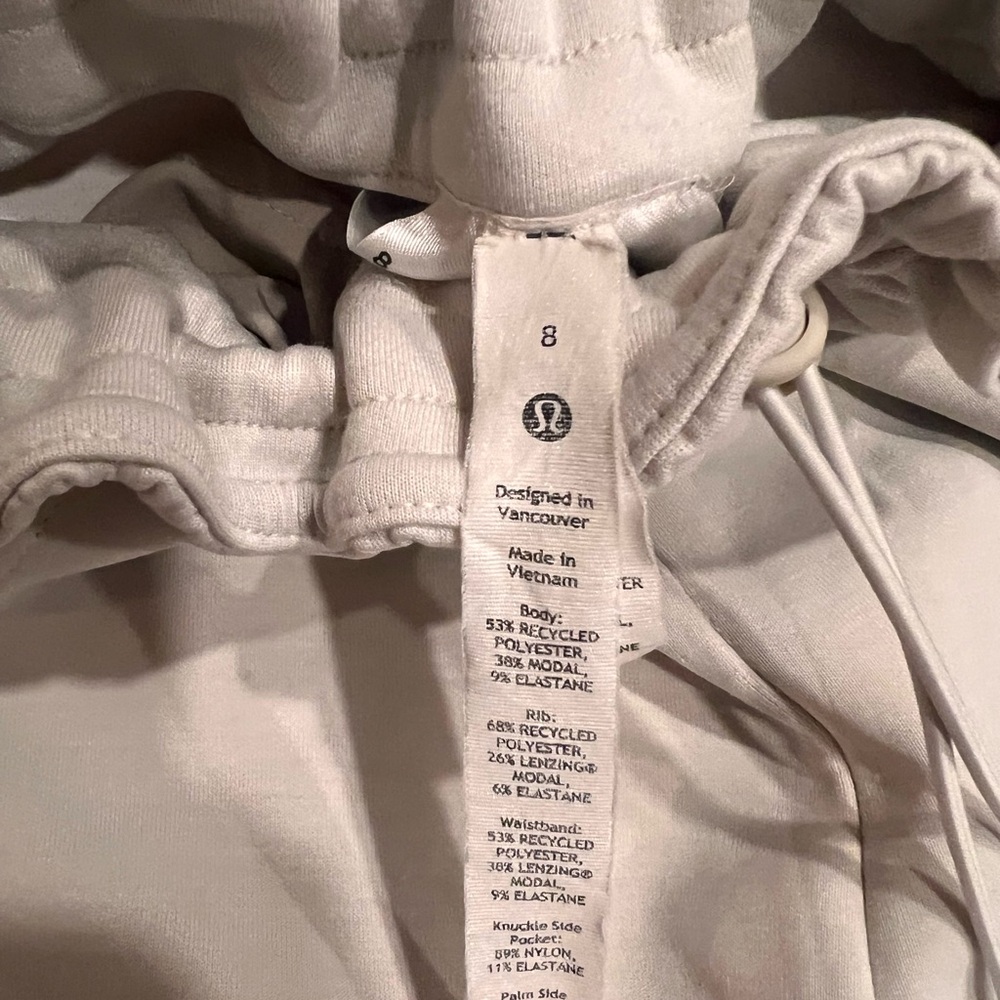 Bone Drawstring Jogger Pants - Picture 2 of 3